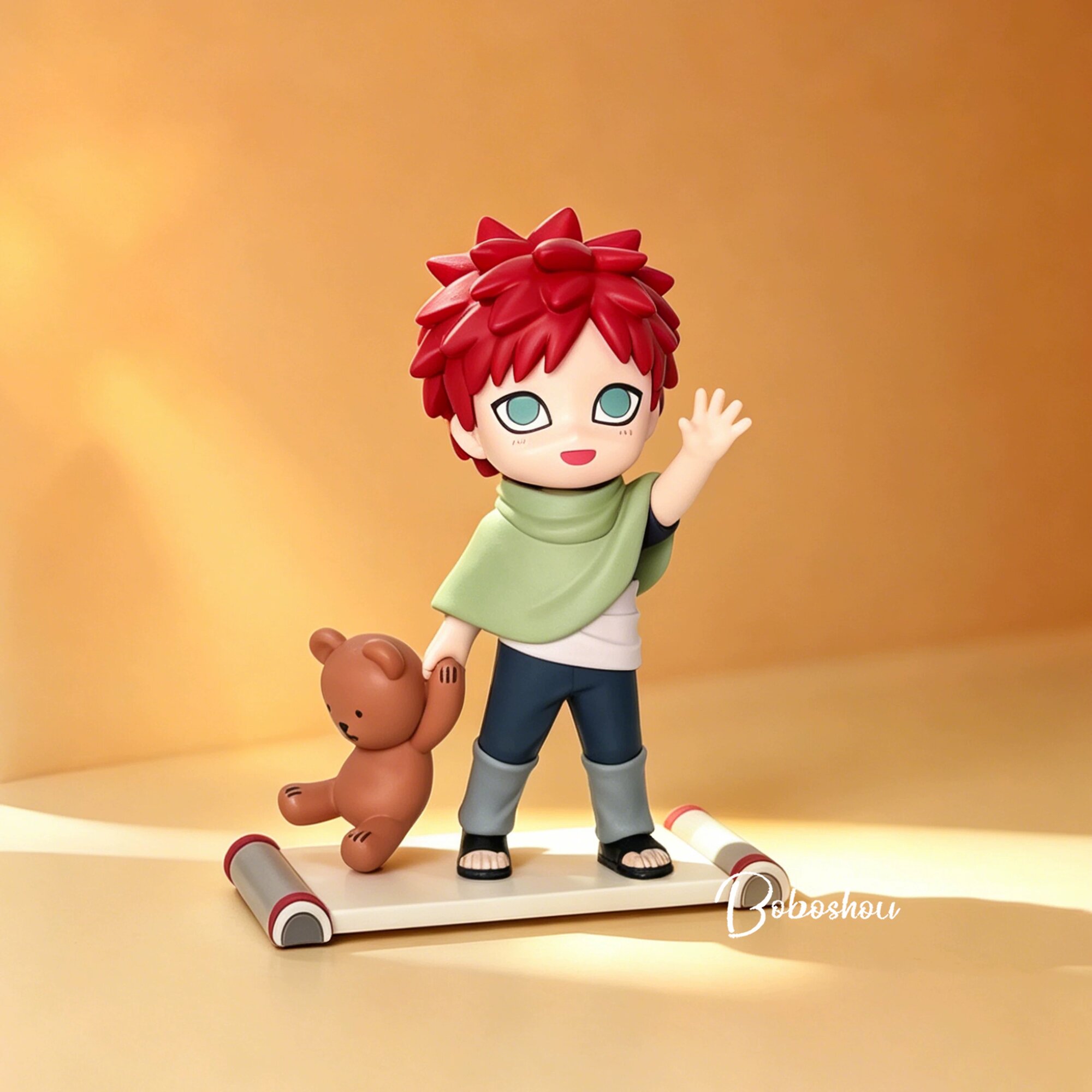 Коллекционная PVC фигурка POPMART Naruto Shippuden Childhood Blind Box, подтвержденный персонаж Гара