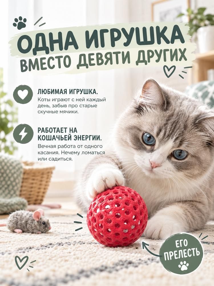Игрушка-мяч для домашних животных