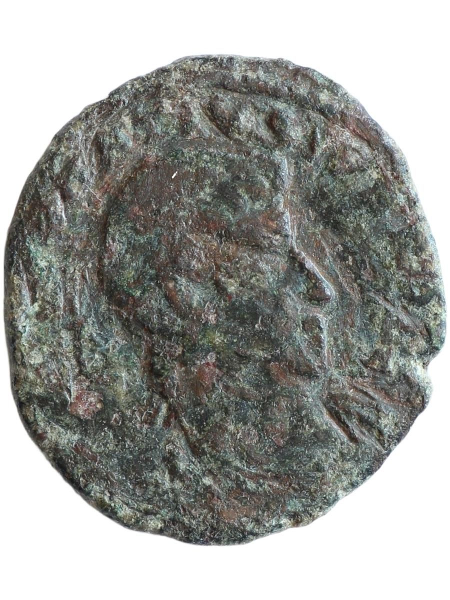 Подлинная монета Римская империя, Констанций Галл, 351-354 годы, Майорина. Редкая
