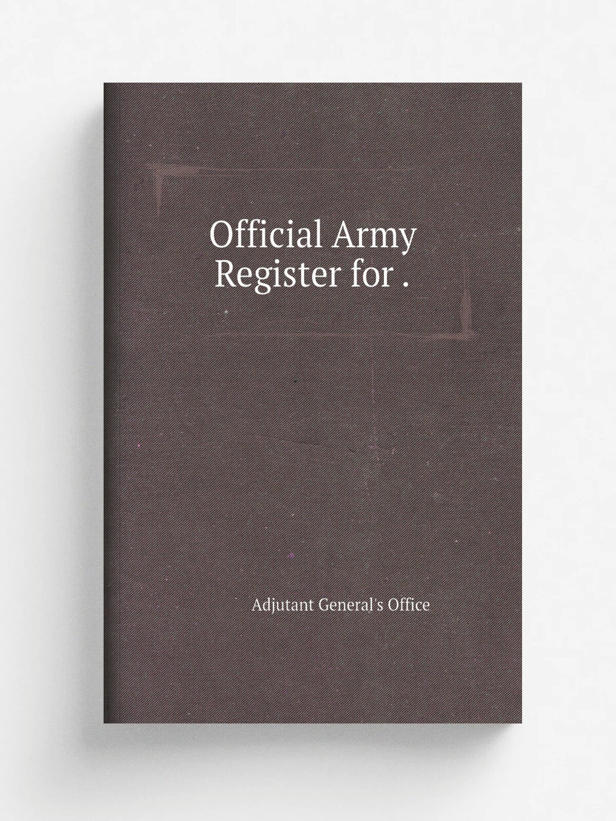 Official Army Register for . | Adjutant General's Office | 1851 | .s.n. | Репринт