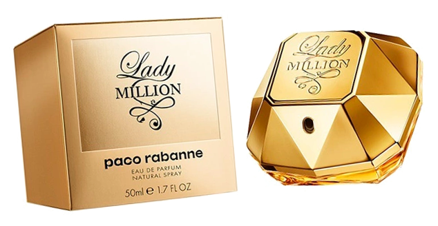 Женский парфюм Paco Rabanne Lady Million 50 мл - Пако Рабан Леди Милион духи