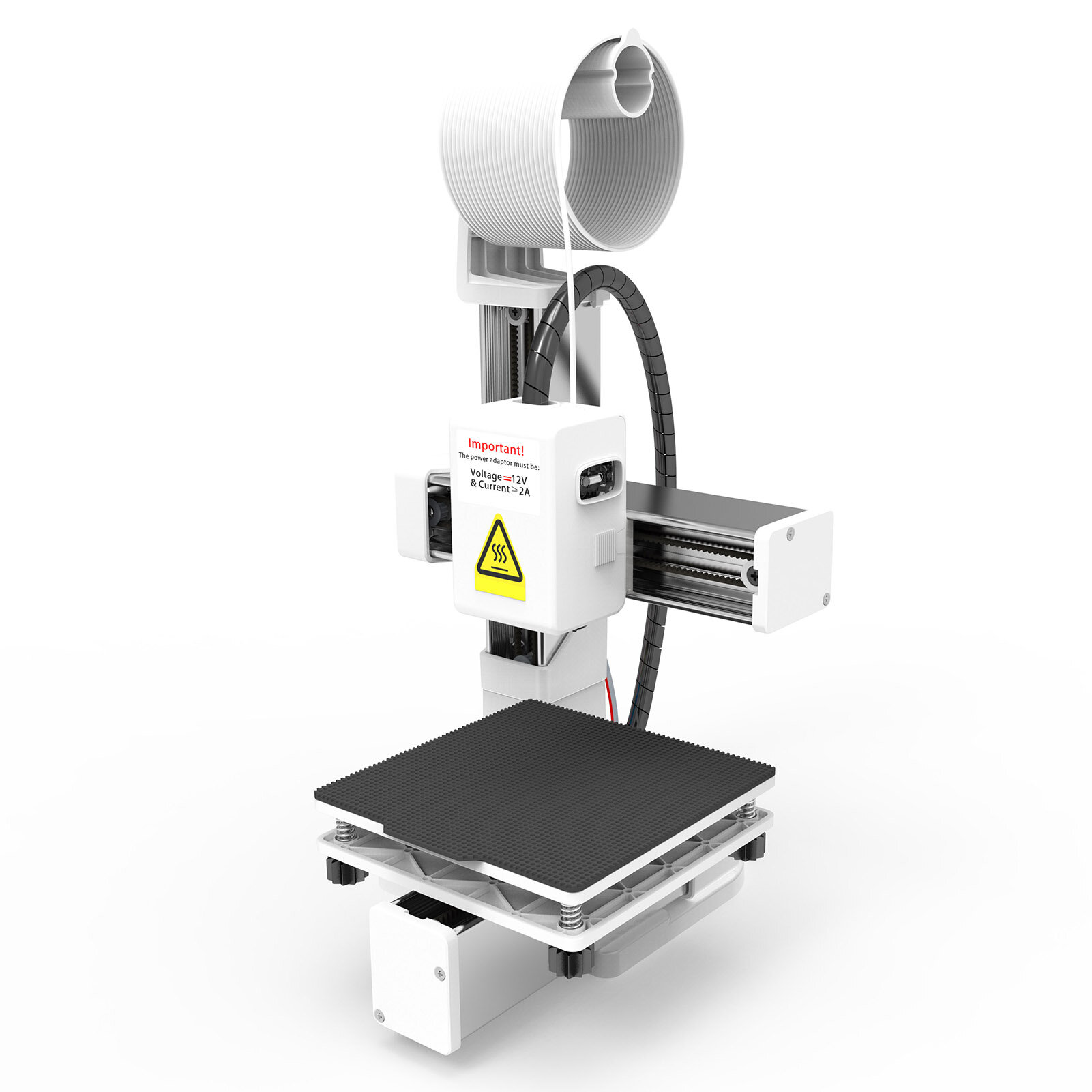 3D-принтер EasyThreed K10 Мини-настольный печатный станок для детей Размер корпуса 100x100x100 мм Съемная платформа Печать одним ключом Самостоятельное программное обеспечение Простое программное обес