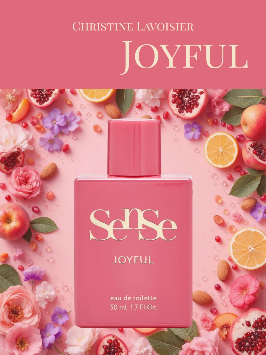 Духи женские Sense Joyful с цветочно-фруктовым ароматом, 50 мл