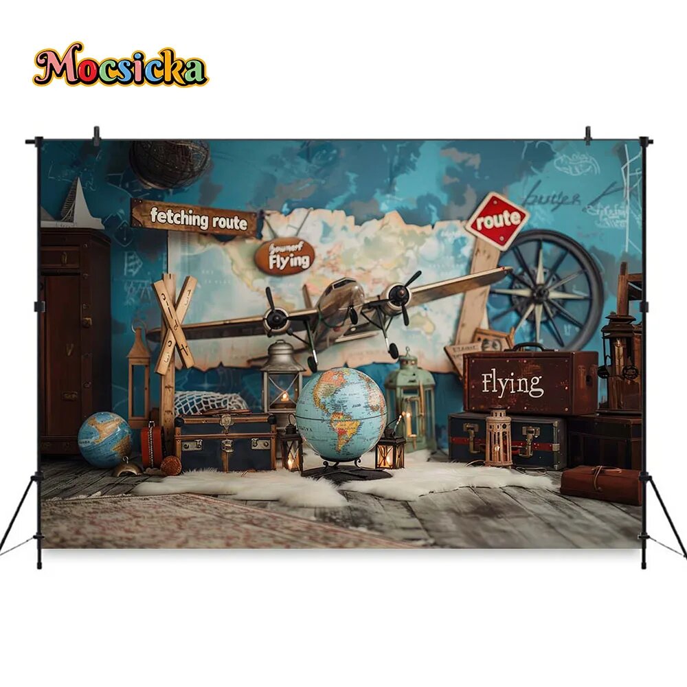 Фотофон для фотосессии пилот Cotton 300x200cm, Style-4