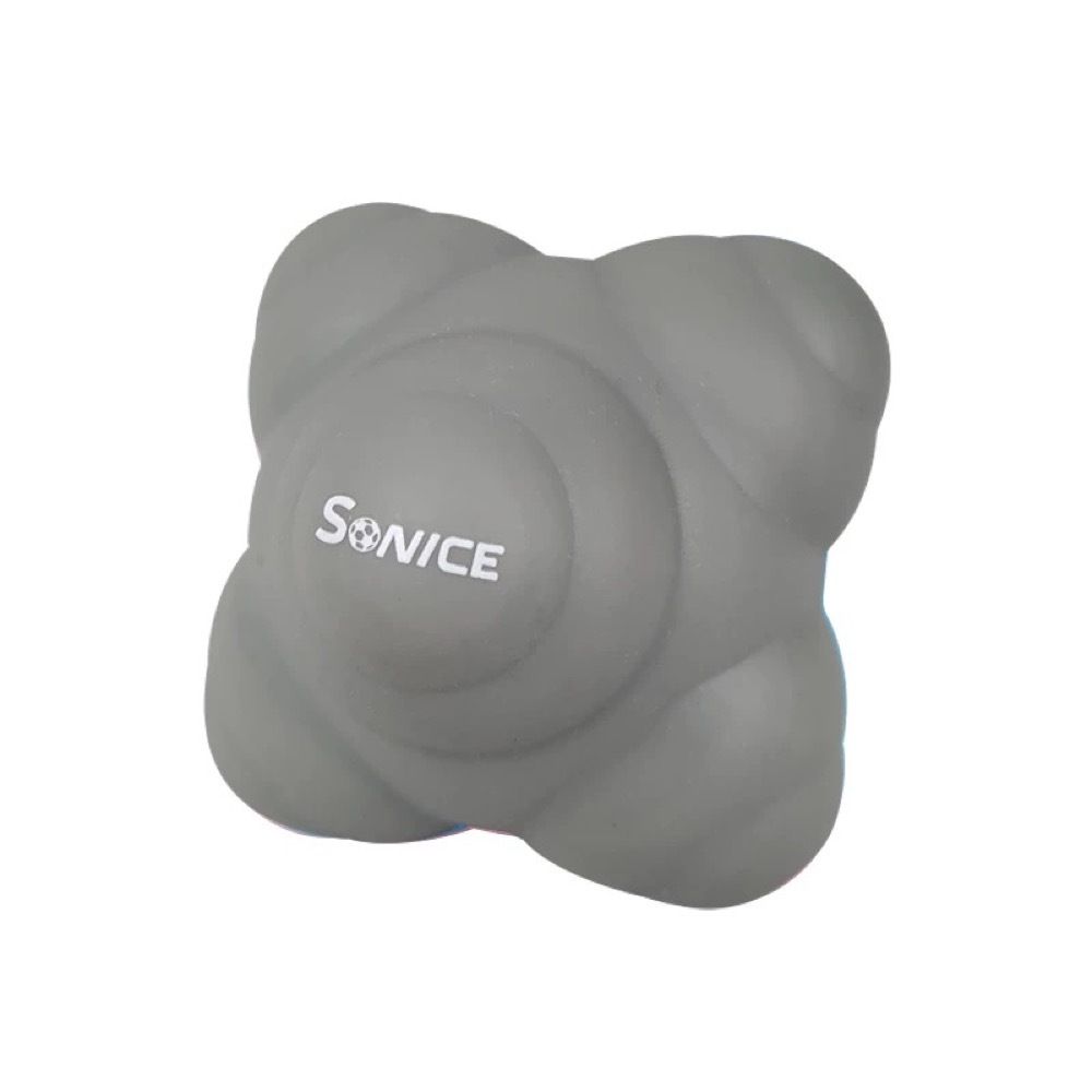 Тренажер для развития реакции Sonice Hexagonal Sensitive Ball (серый)