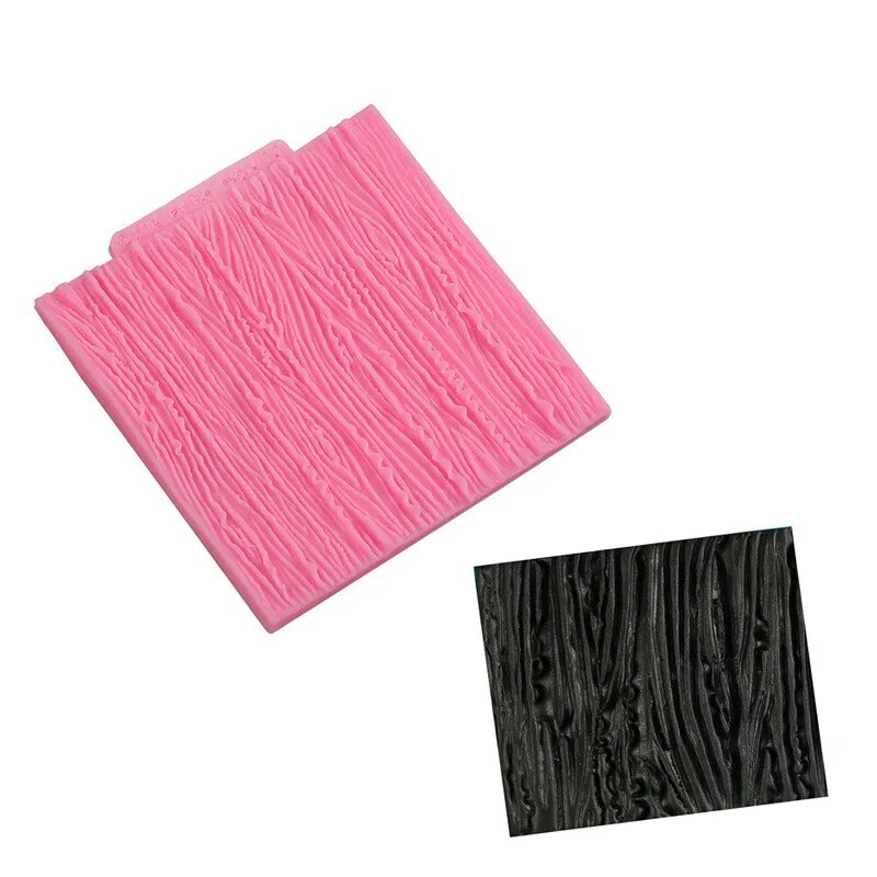 Силиконовые формы для декора торта "Stone Texture" Розовый, silicone mold C
