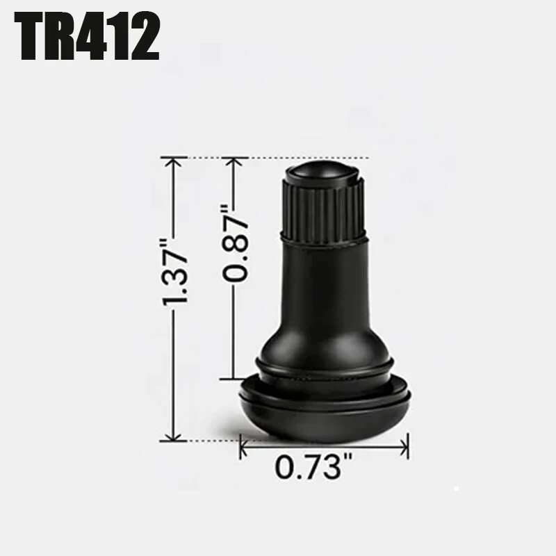 Вентиль для бескамерных шин автомобиля TR412 10PCS