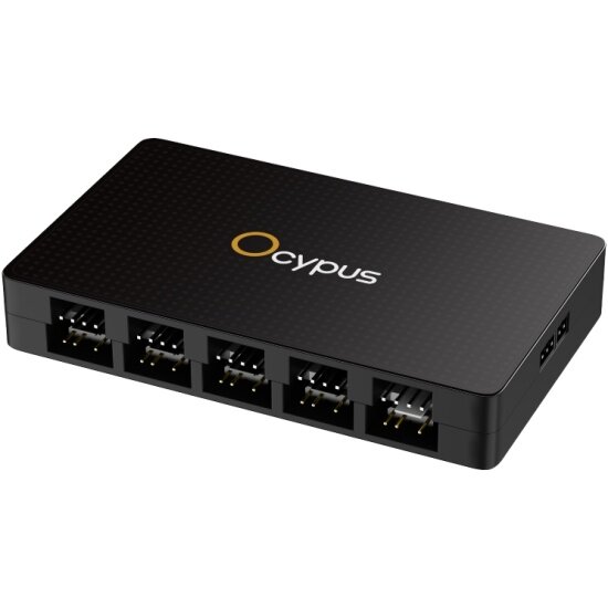 Контроллер вентиляторов и подсветки Ocypus Delta EH10 BK PRO (Delta-EH10-BKN00PXX-GL)