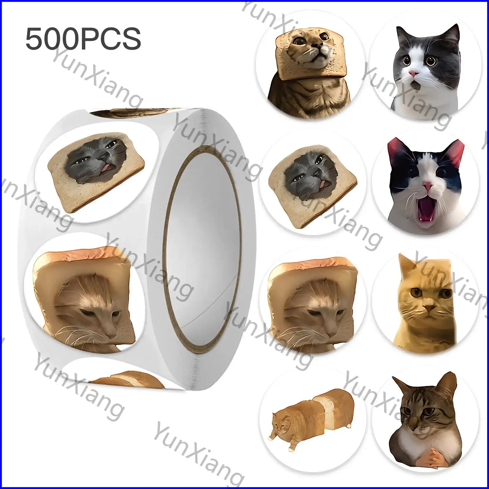 Наклейки, листов: 500