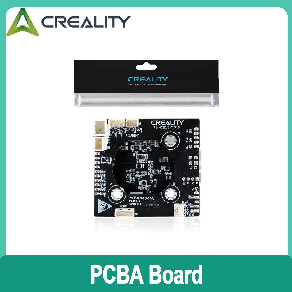 Нагревательный блок Creality K1 Max/K1C/K1SE + плата адаптера PCBA_T9_GD32F303CBT6 PCBA Board
