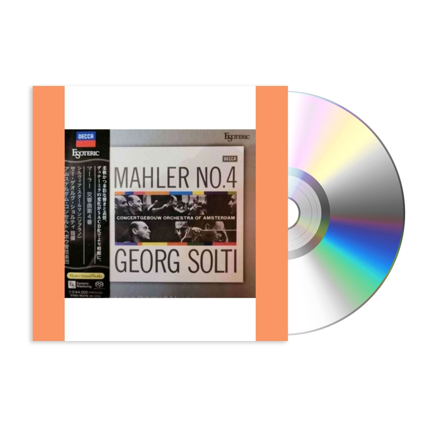 Музыка SACD Gustav Mahler, Georg Solti, Concertgebouworkest - Symphony No, 4 Still Sealed,
