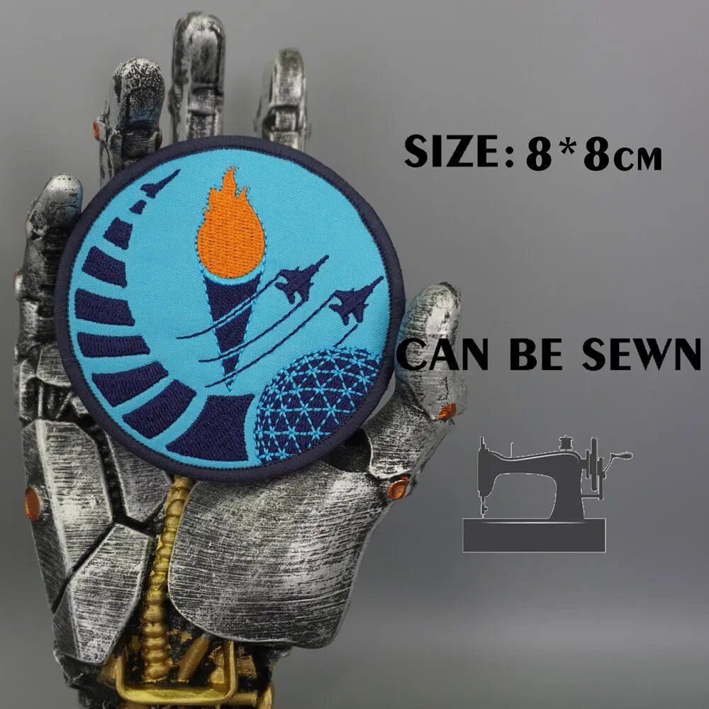 Израильские тактические нашивки для вышивания AB187-1 sew on