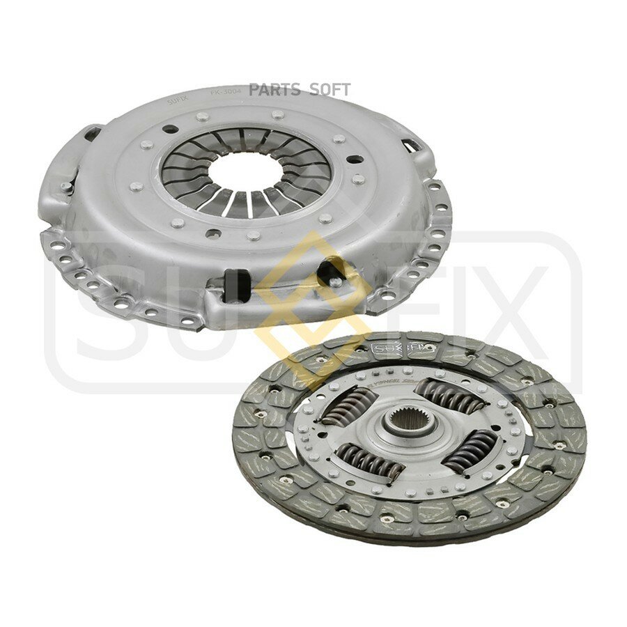 Комплект сцепления без выжимного (O 200 mm) LADA VESTA/XRAY SUFIX FK7012