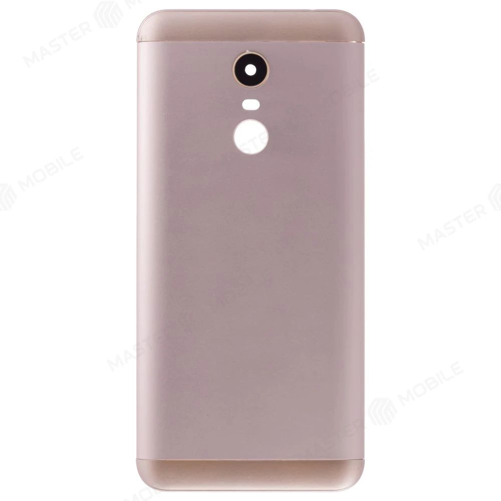 Задняя крышка для Xiaomi Redmi 5 Plus (MEG7) (золотистый) (в сборе со стеклом камеры)