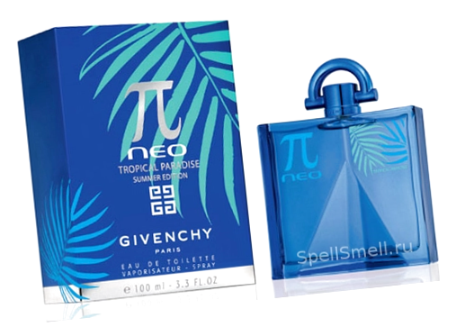 Живанши Пи Нео Тропикал Парадиз - духи для мужчин 100 мл, Givenchy Tropical Paradise