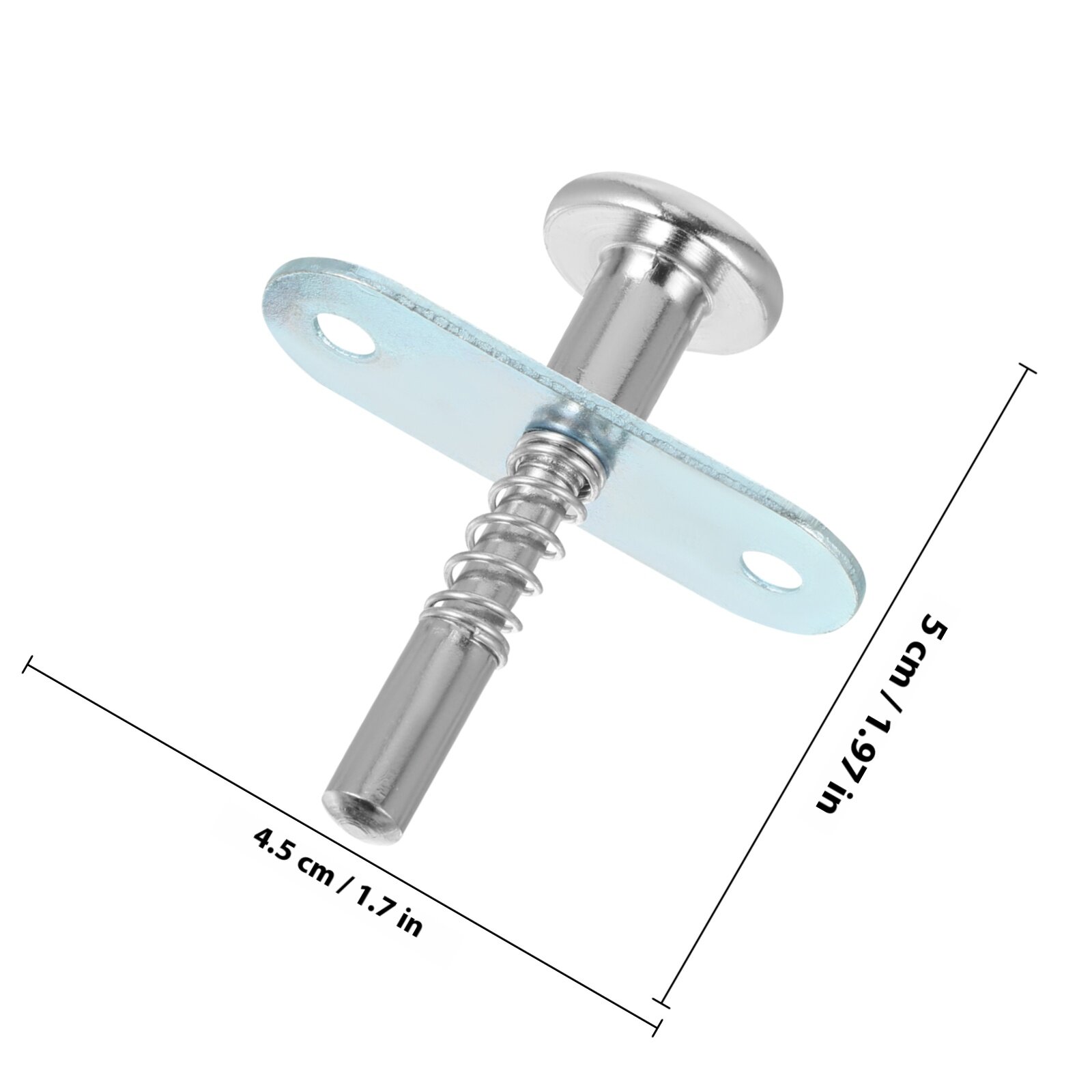 4 Штуки Замена Ручек Для Детской Кроватки Spring Loaded Latches Набор Для Ремонта Окон 6.5X0.5Cm