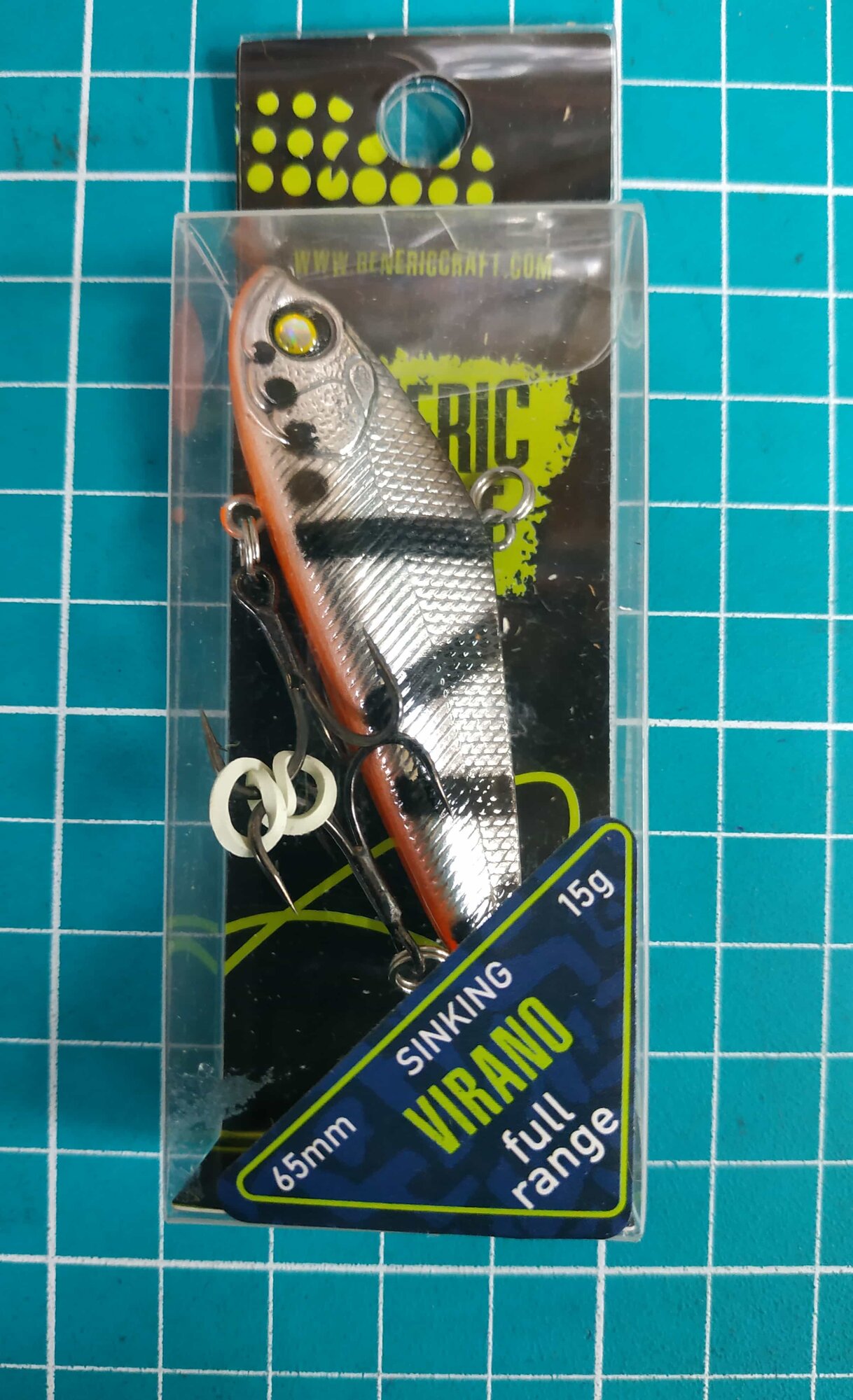 Виб Generic Craft Virano 65S, 6.5см, 15г, цв.508, тонущий, арт. 313165