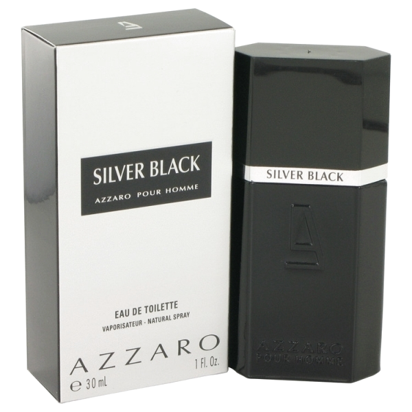 Azzaro Silver Black туалетная вода 30 мл для мужчин - Азаро Сильвер Блэк мужской аромат