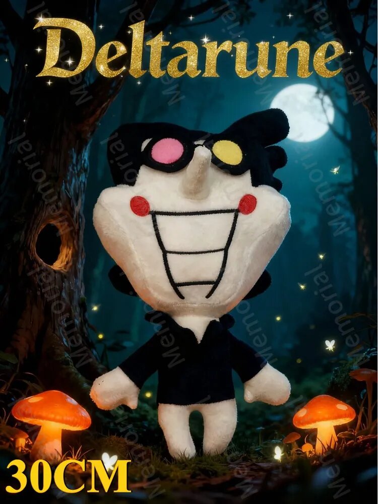 Плюшевая игрушка Deltarune Спамтон (Spamton), 30 см
