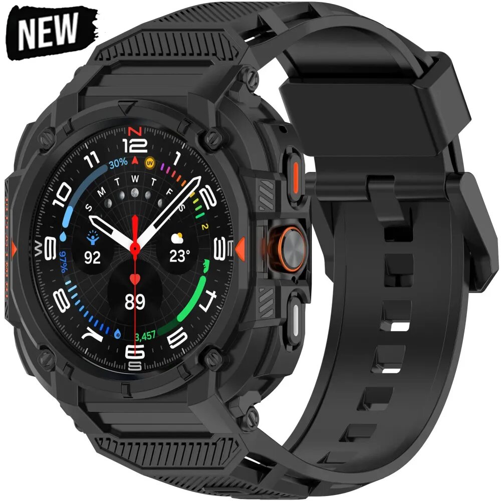 Силиконовый чехол + ремешок для Samsung Galaxy Watch Ultra 47 мм
