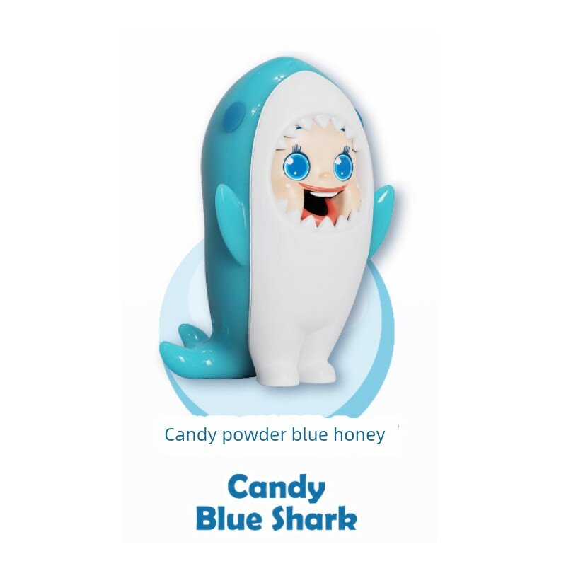 Фигурка-слепая коробка Soap Studio Sho-Chan Shark Series, конфетно-розово-голубая акула, проверенная, 1 шт