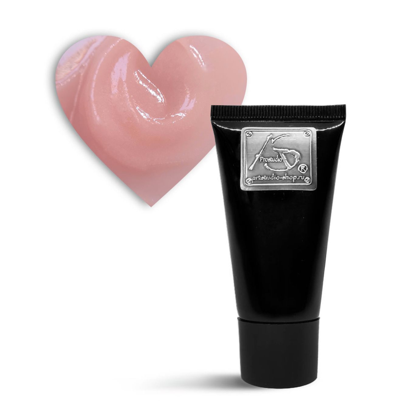 AS ArtStudio Полигель Polygel B02, румяный, 30 гр