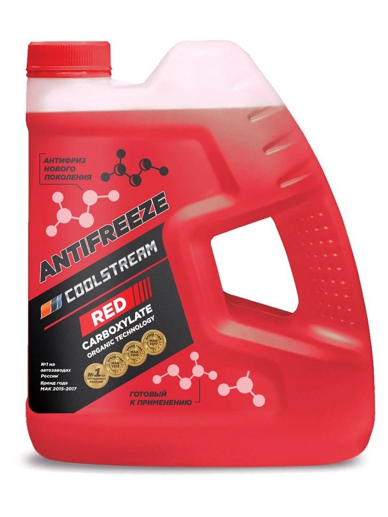 Антифриз "CoolStream Red" красный 4кг (CS-010909-RD)