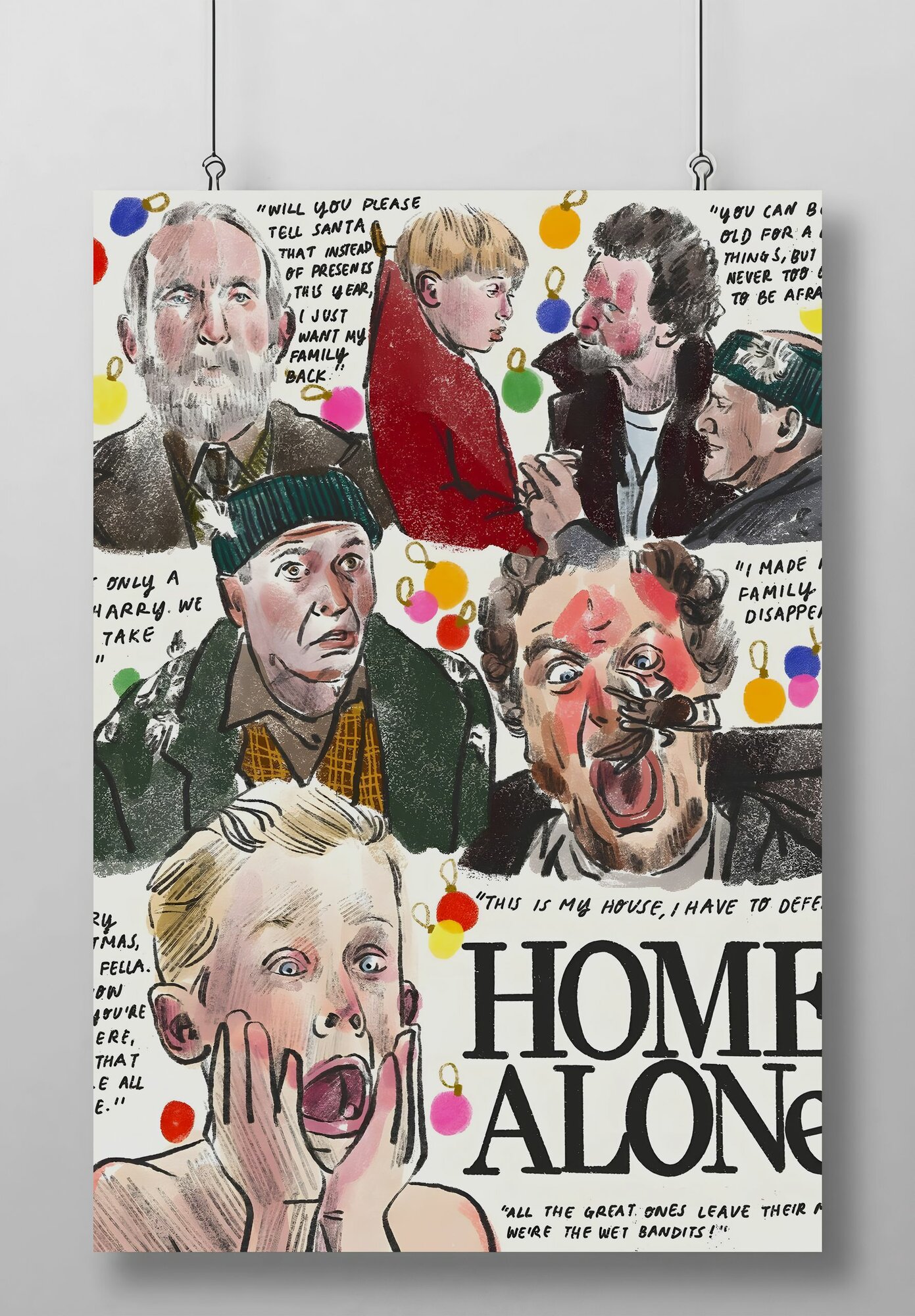 Постер/Плакат Один Дома (Home Alone)
