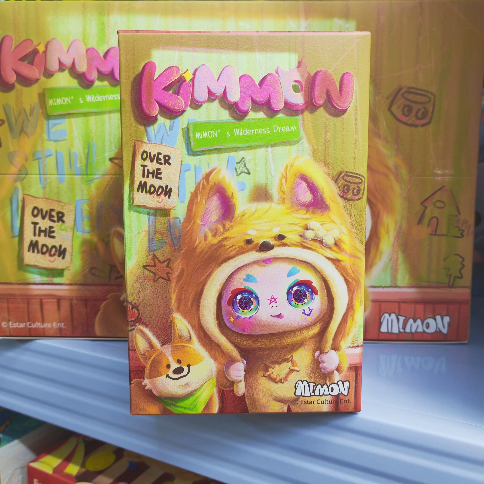 Случайная коробка с игрушкой-плюшем, серия «Дикие Сны» от KIMMON, 1 шт, 10 см высотой, мягкий материал, очаровательный