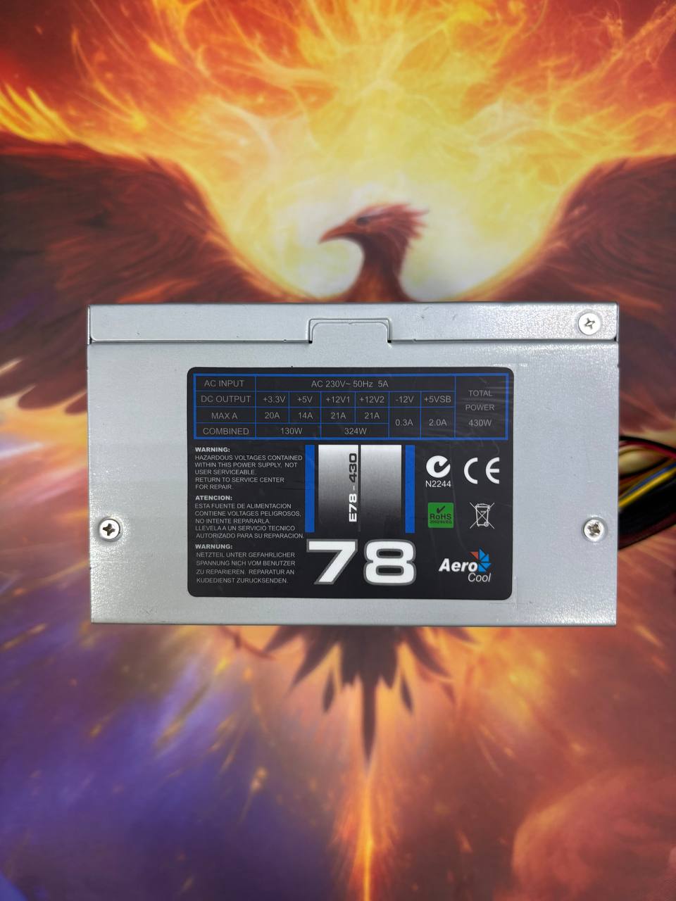 Блок питания 430W AeroCool E78-430