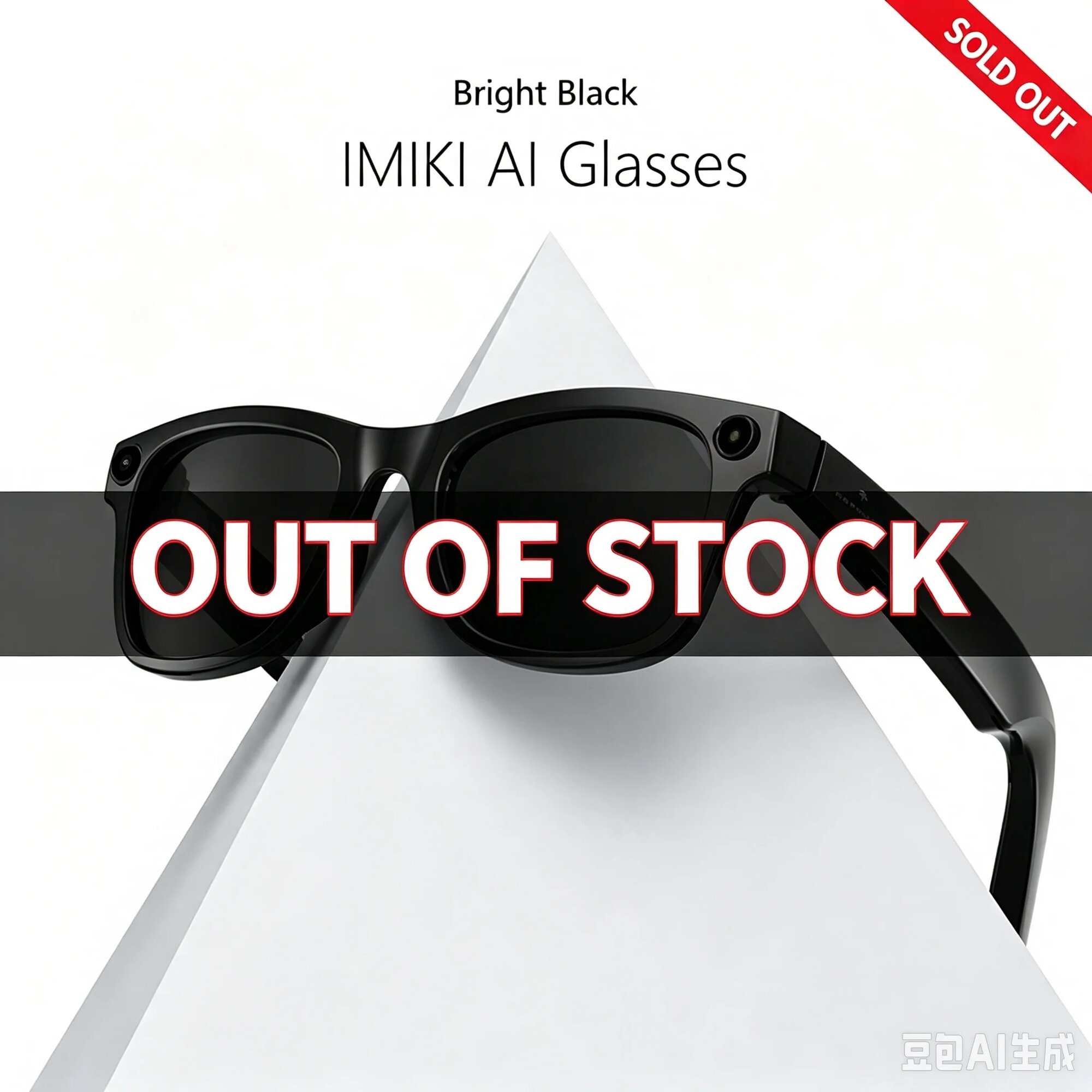 IMIKI AI Glasses Black