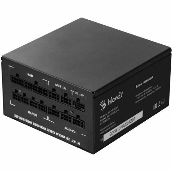 Блок питания Bloody BD-PS1250P, 1250W, 80+ Platinum (BD-PS1250P-M)