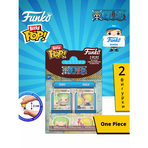 фото Набор funko bitty pop! one piece zoro & sanji 2шт 94221 винил