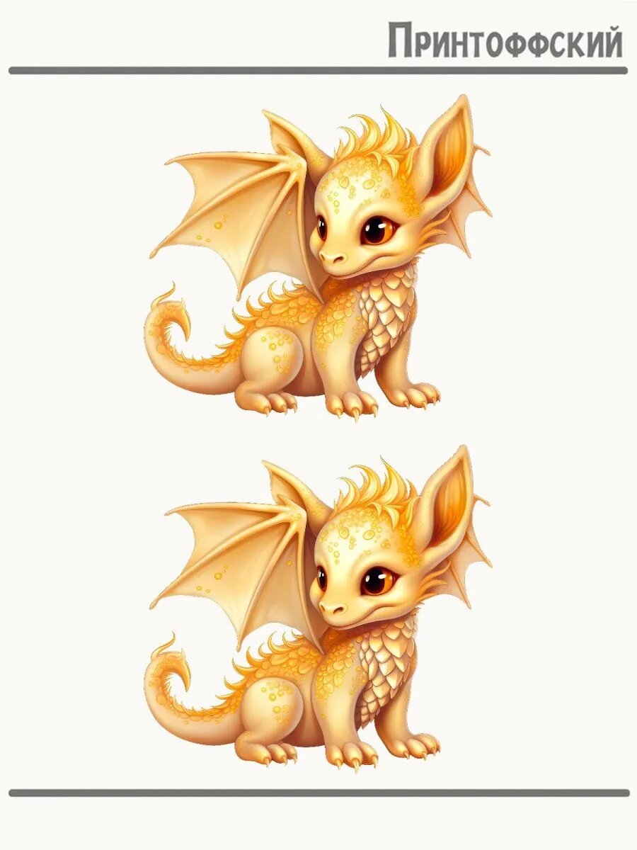 2-е (Две) Термонаклейки Dragon Драконы Красивые