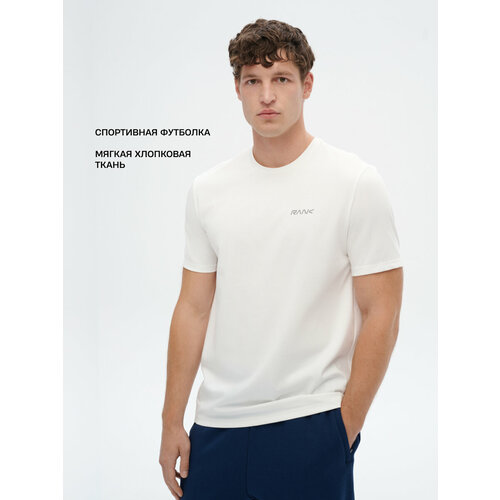 фото Футболка спортивная rank sportstyle left chest, размер xxl, белый