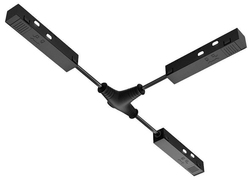 Соединитель гибкий для треков Hesby Lighting ElDeko 0071 цвет арматуры Черный