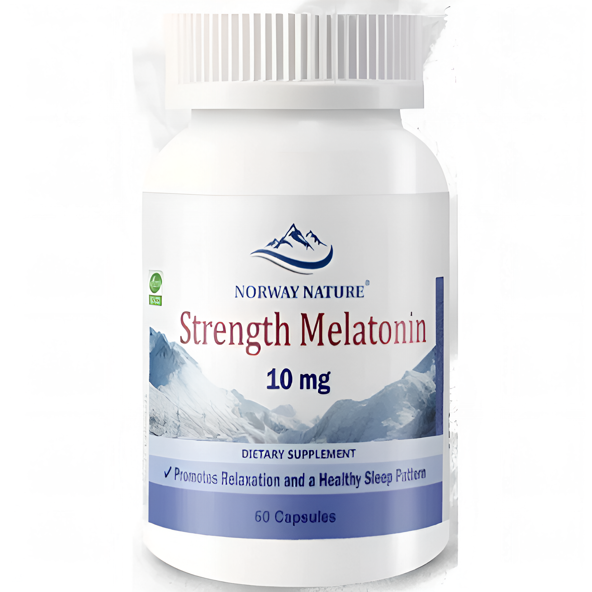 Таблетки Norway "Strength Melatonin", 10мг, 60шт, для нормализации сна