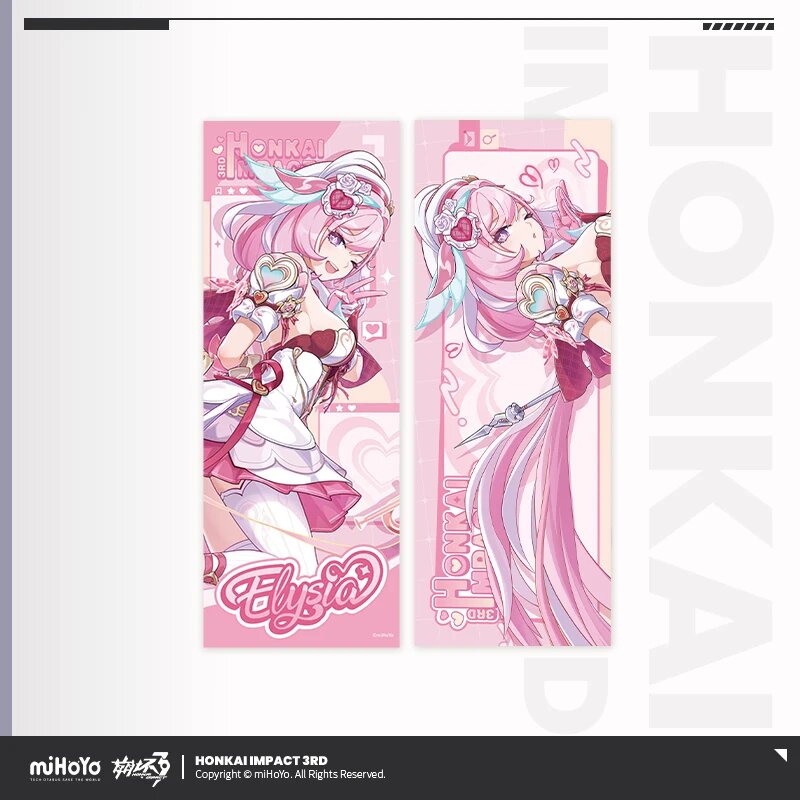 Honkai Impact 3rd Elysia HiLove Wish Fairy Merch Set A Laser Brand