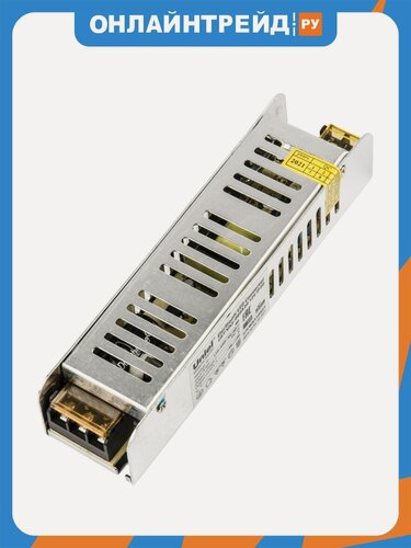 Изображение товара Блок питания для светодиодов Uniel UET-VAS-060A20 12V IP20 60Вт. Металлический корпус