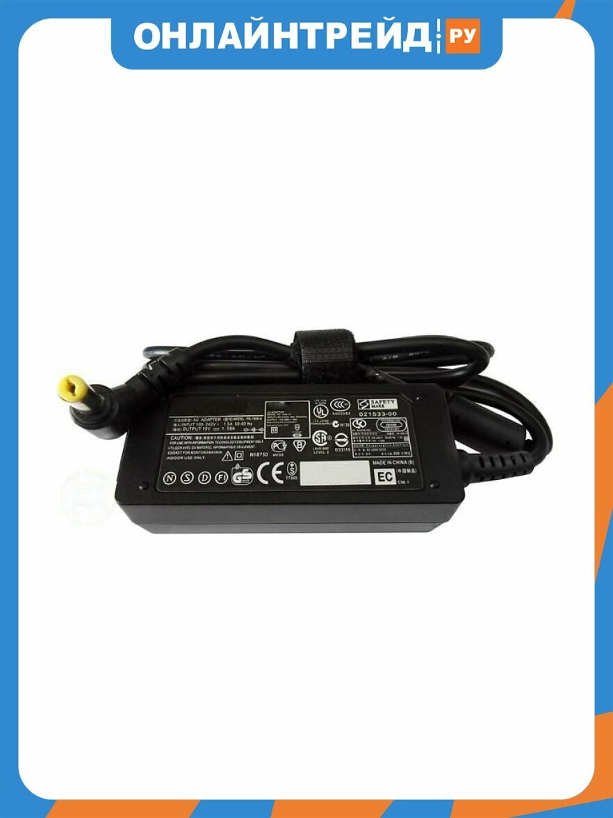 Блок питания (сетевой адаптер) VB Parts AMPERIN для нетбуков Acer LiteON 19V 1.58A 5.5x1.7 HC