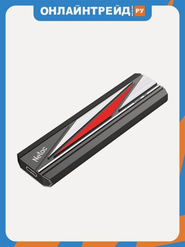 Изображение товара Внешний SSD диск Netac ZX20L USB-C 3.2 Gen 2 1TB (NT01ZX20L-001T-32BK)