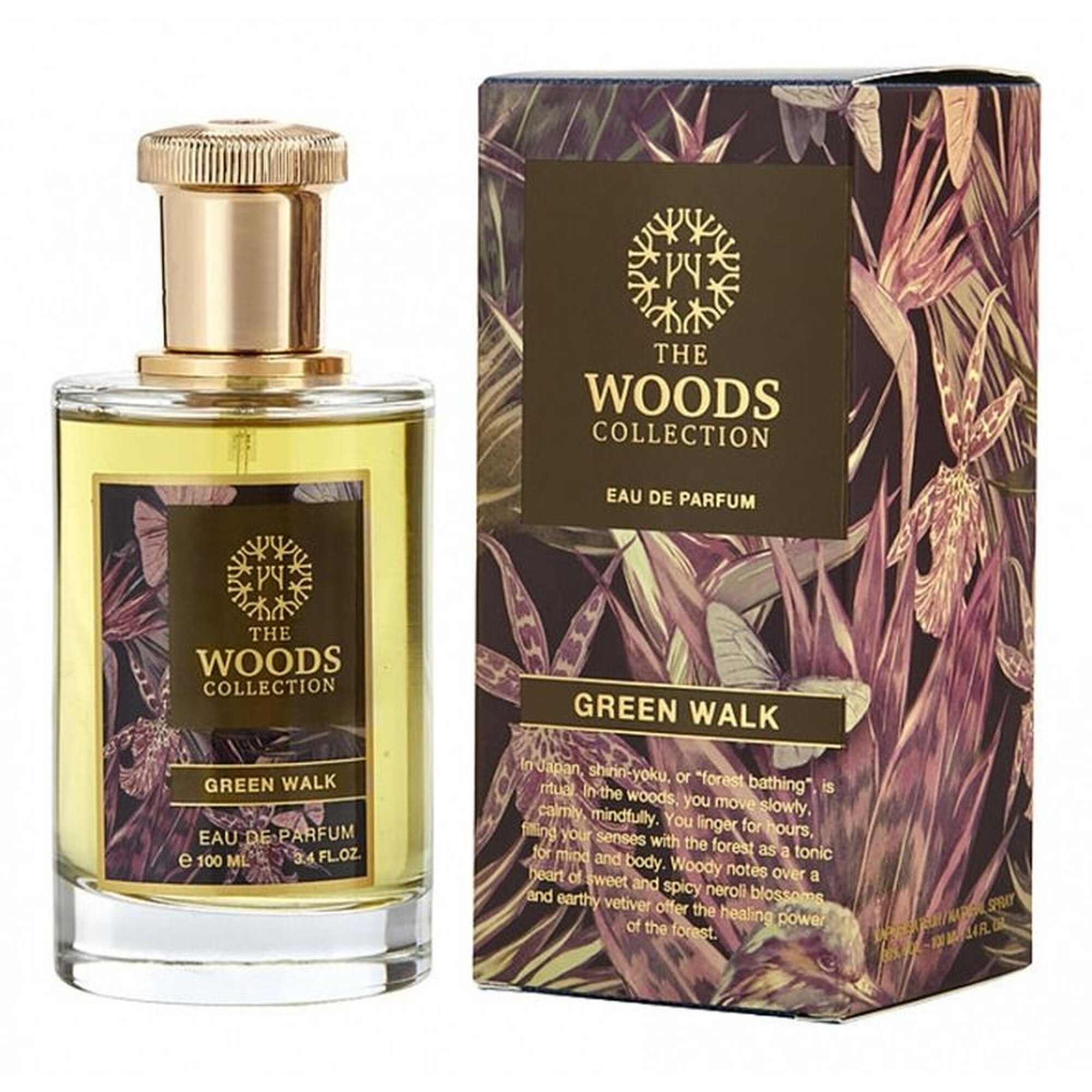The Woods Collection Green Walk Парфюмерная вода унисекс 100 ml