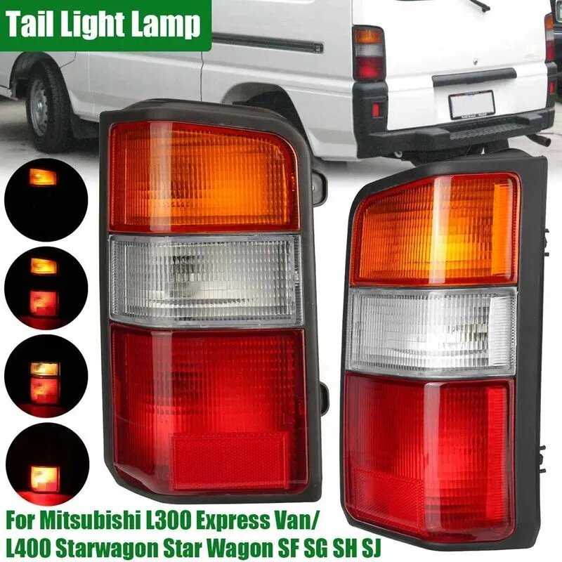2X задний фонарь сигнальная лампа с проводом для L300 Express Van L400 Starwagon Star Wagon SJ 1986-2005
