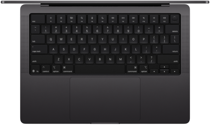 MDE04X/A Apple MacBook Pro A3434 M5 10 core 16Gb 512Gb/10 core GPU 14.2" Liquid Retina XDR (3024x1964) macOS black — фото 1