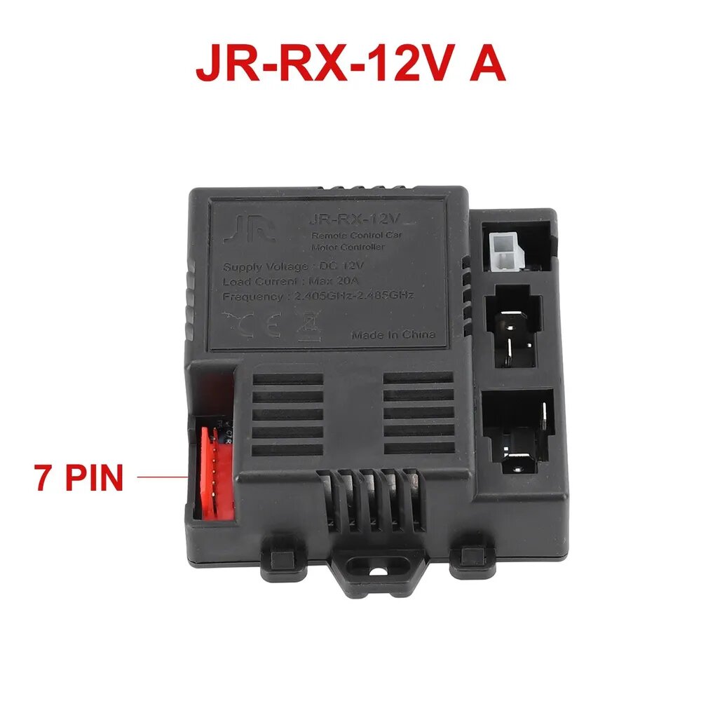 Контроллер HY JR-RX-12V 6В 24В для детского электромобиля с дистанционным управлением 2,4 ГГц