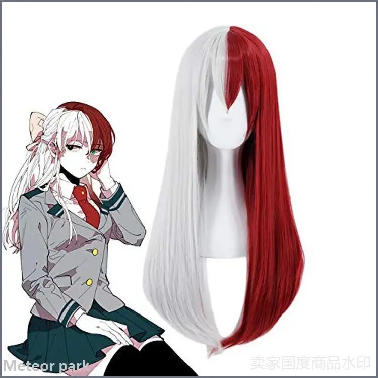 Карнавальный парик , Todoroki Shoto(Hero Academy) Академия героев парики косплей cosplay