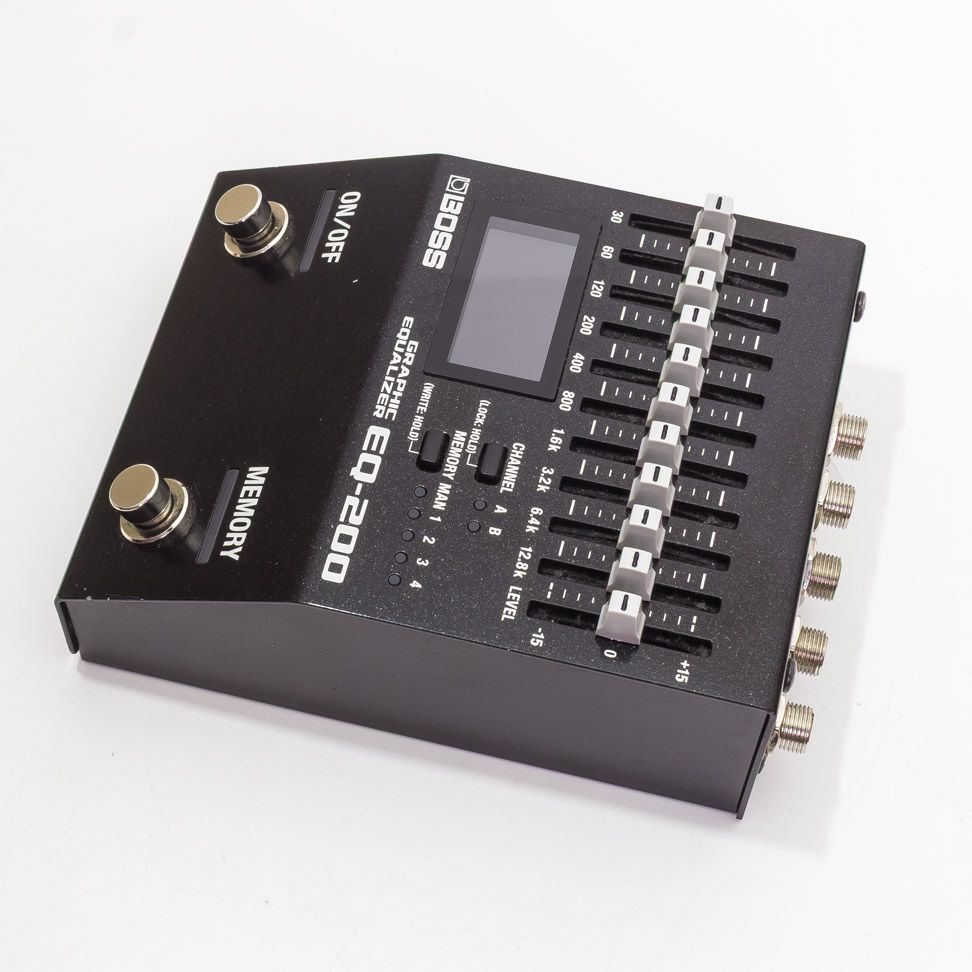 Boss EQ-200 Graphic Equalizer (Дисконтный товар. Возможны мелкие царапины и потёртости на корпусе) — фото 1