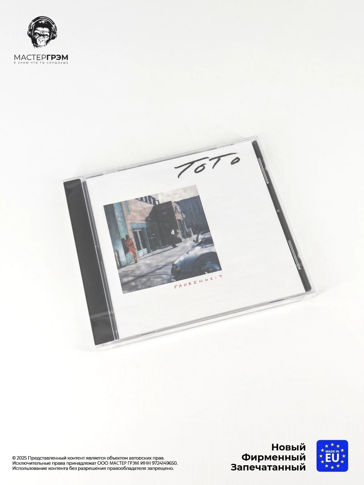 CD диск Toto - Fahrenheit (CD) 2005, Jewel Case