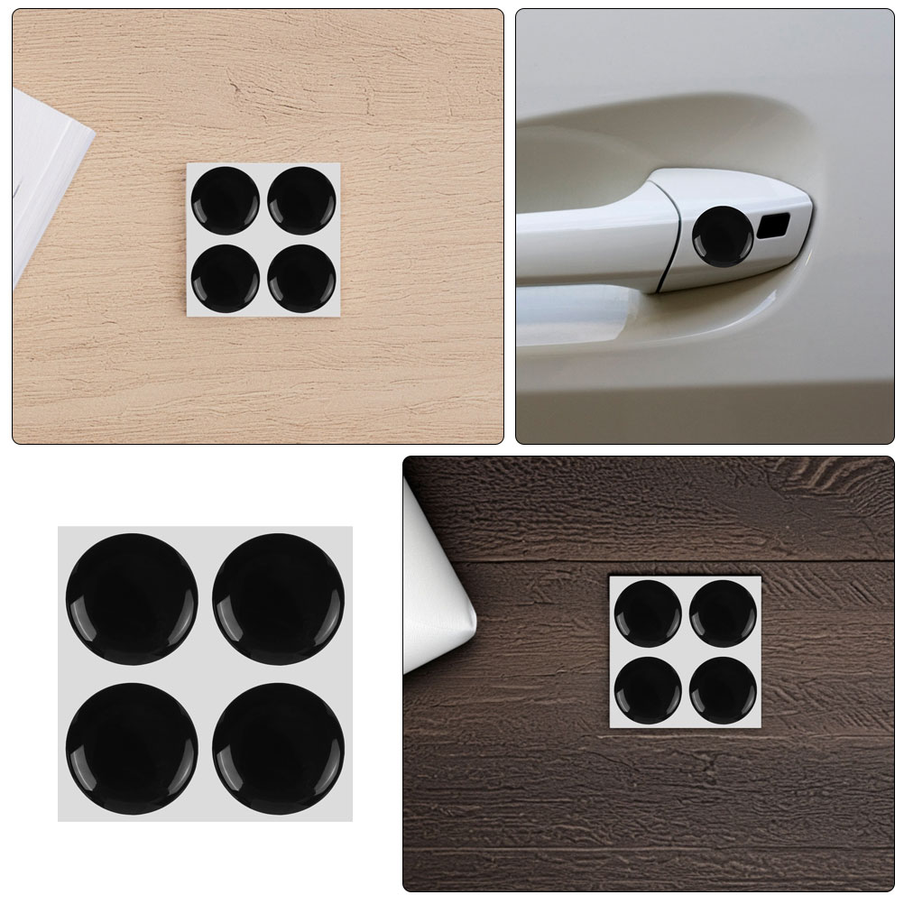 8 Штук Защитные Наклейки На Ключевое Отверстие Авто Universal Keyhole Decals Размер 2.00X2.00X0.10Cm