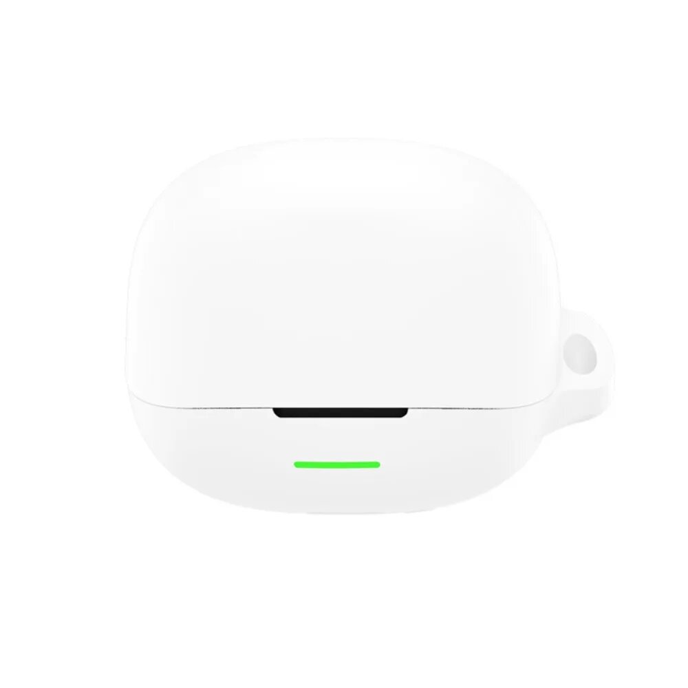 Силиконовый чехол для наушников QCY MeloBuds N65 Белый, White